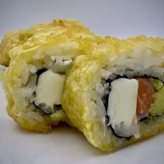 (Off) Golden philly roll.