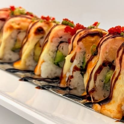 (Off) Volcano roll.
