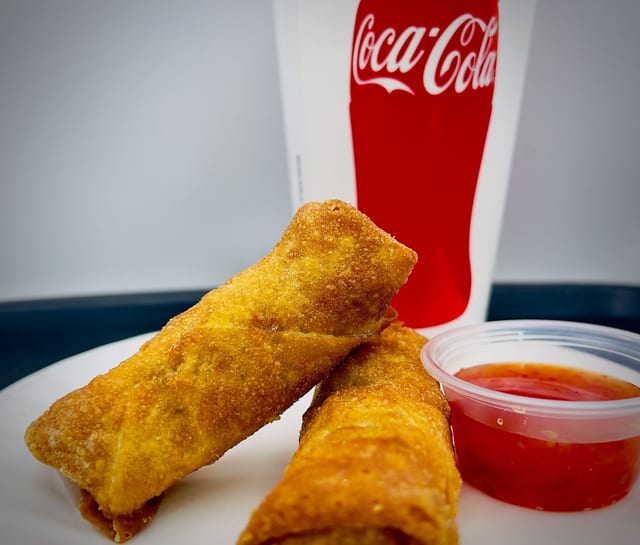 Egg roll combo.